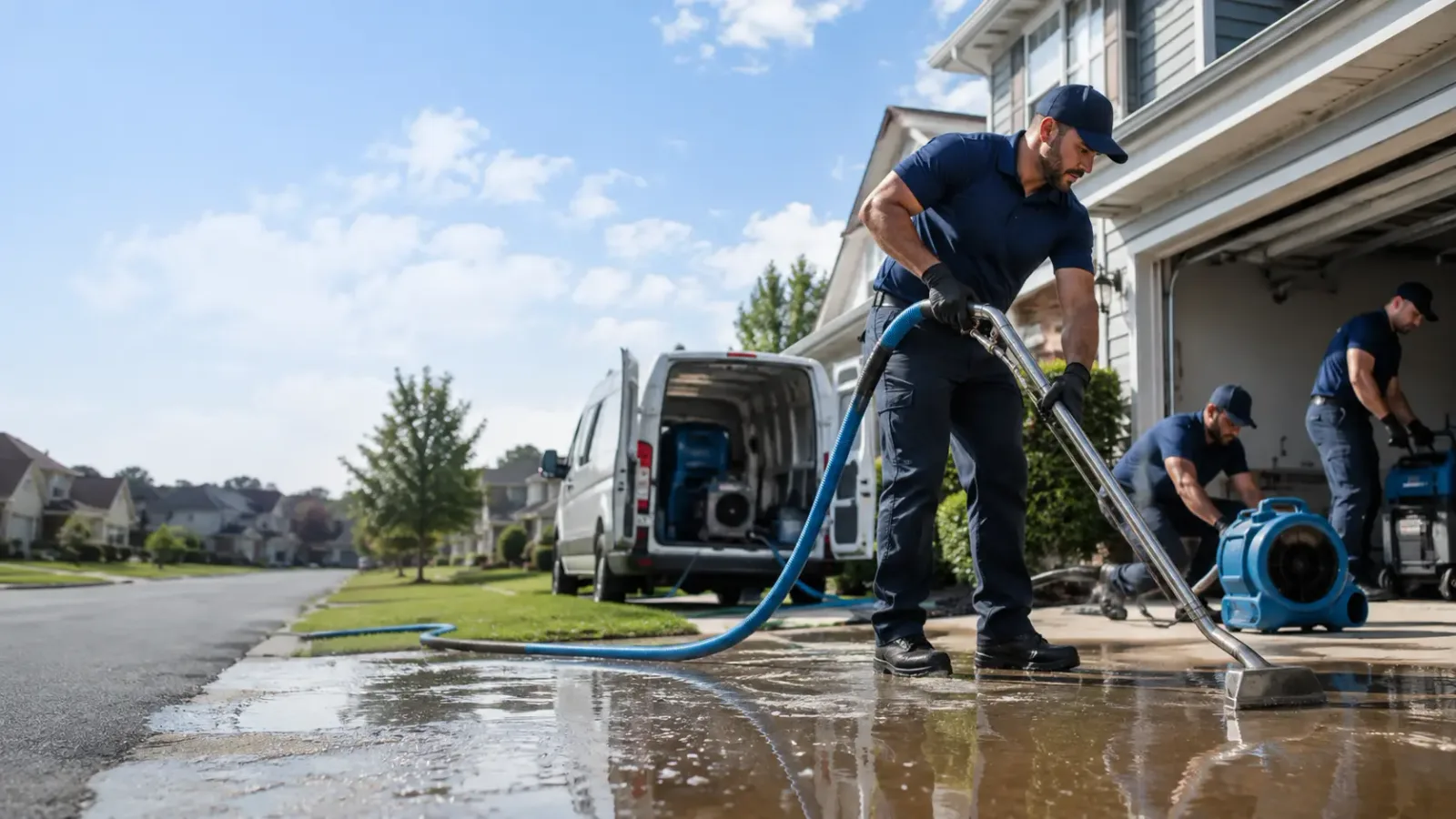 Flood Damage Restoration in Lutherville Timonium, MD